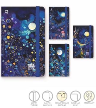 Gıpta İplik Dikişli Sert Kapak Defter (17×24)