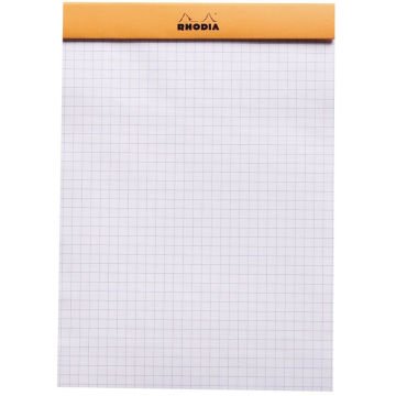 Rhodia Block No 15 Notepad Kareli Turuncu