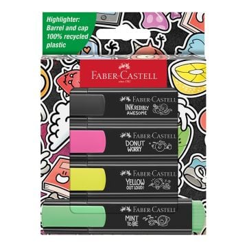 Faber Castell 4'lü Graffiti Textliner
