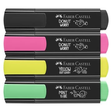 Faber Castell 4'lü Graffiti Textliner