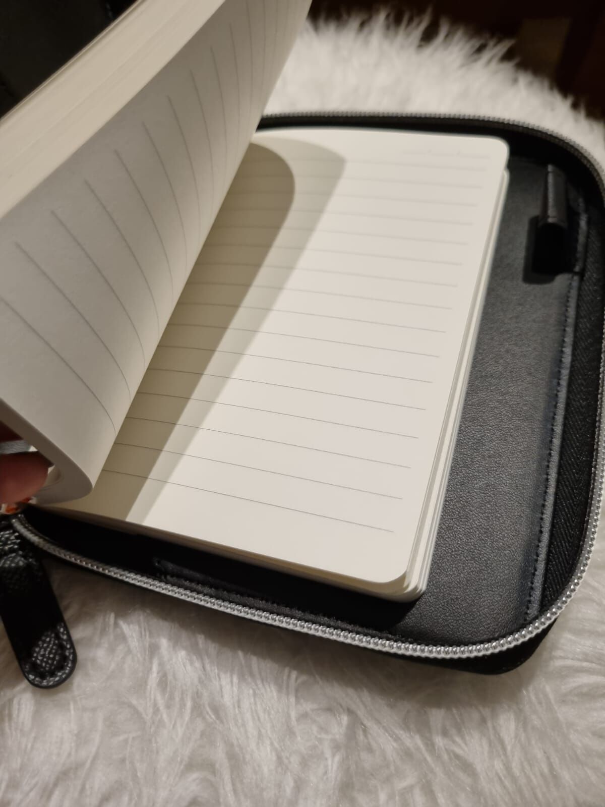 Victoria's Journals Zipper Folder A5 Çizgili Organizer Defter