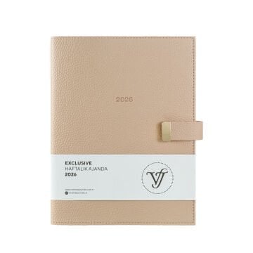 Victoria's Journals Exclusive A4 2026 Haftalık Ajanda