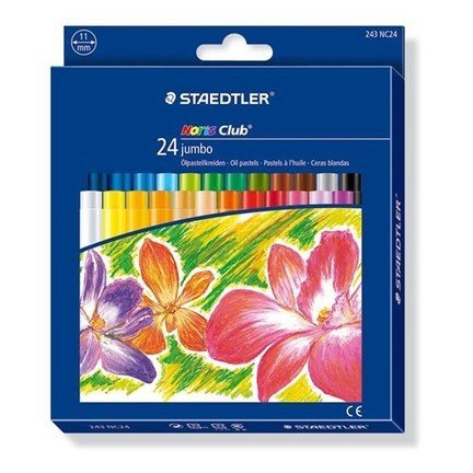 Staedtler Noris Club Jumbo Pastel 24'lü