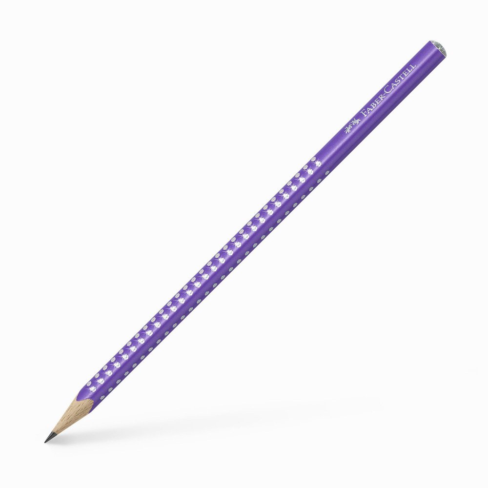 Faber Castell Sparkle Işıltılı Kurşun Kalem Pearl Purple